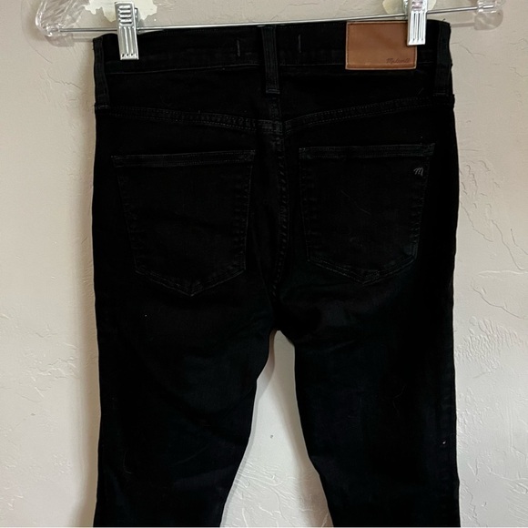 Madewell Black 9 in High Risw Skinny Denim Jeans - Picture 6 of 9